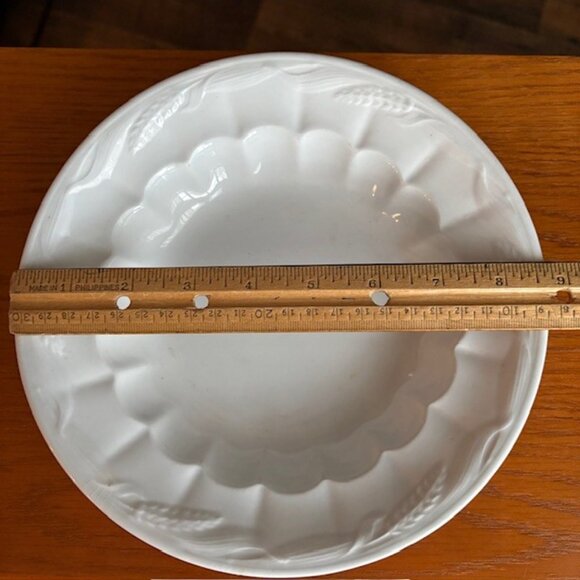 Vintage Royal Patent Ironstone Wheat China Bowl by Turner Goddard - Picture 9 of 10